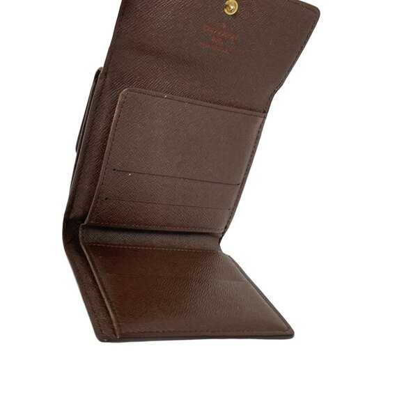 Auth LOUIS VUITTON PorteMonnaie Viekart Credit N61652 Ebene Damier - SD1003 - Picture 9 of 10